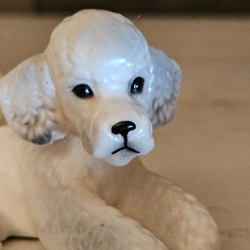 Josef Originals Standard Poodle Family 3 Dogs Vintage Japan Porcelain Figurines - Picture 4 of 9